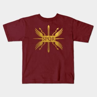 SPQR The Roman Senate and People Kids T-Shirt